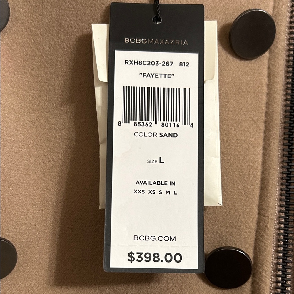 BCBGMaxAzria Sand-Tone Outerwear